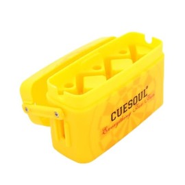 CUESOUL Dart Flights Case for ANTIE Hard Dart Case Yellow,Extra Dart Flights Holder