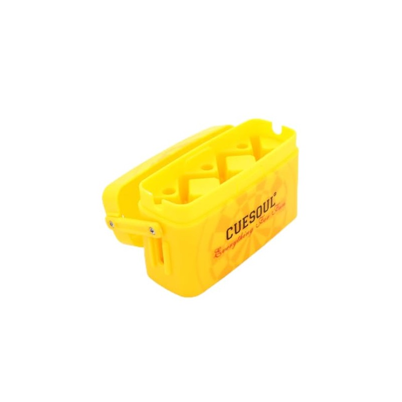 CUESOUL Dart Flights Case for ANTIE Hard Dart Case Yellow,Extra