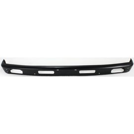 Evan Fischer Bumper for Toyota Pickup Base DLX SR5 1979-1981 Front RWD Painted Black Steel w/license plate provision Replaces # 5211189110 TO1002169
