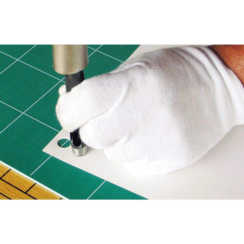 新潟精機 SK 皮抜きポンチ 2.5m HP-2.5 ブラック