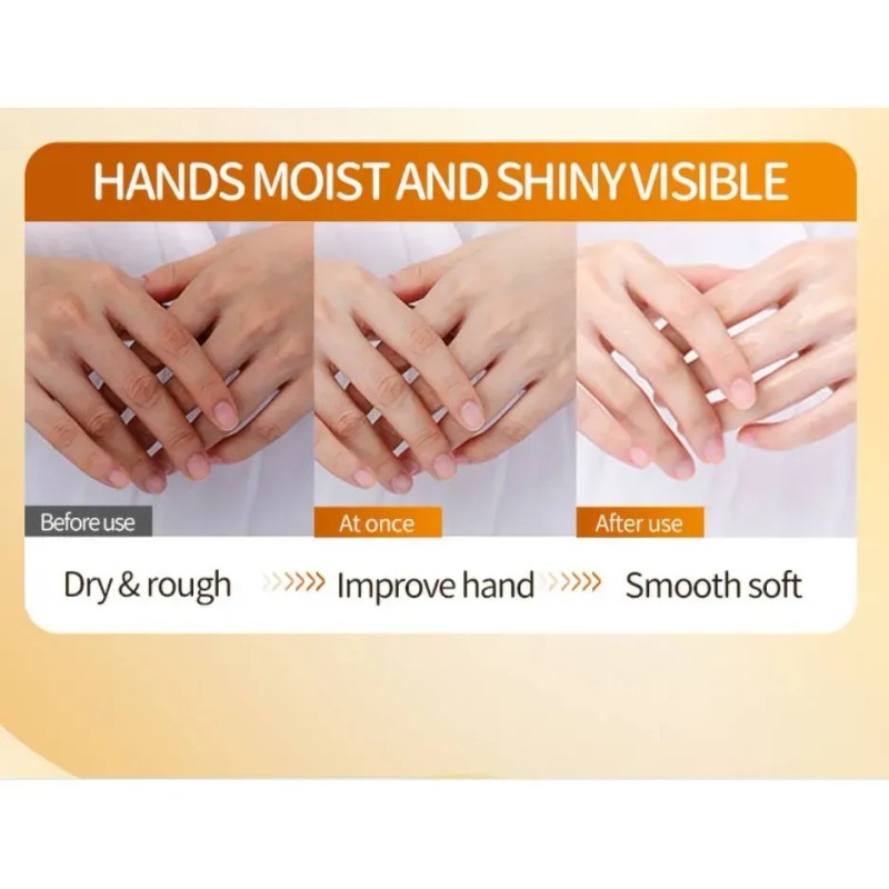 Lemon Nourishing And Tendering Hand Mask Autumns And Winter