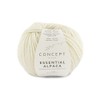 Lanas Katia Essential Alpaca Knitting Yarn White Code 70