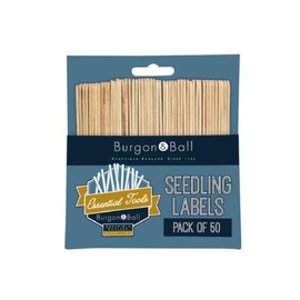 Burgon & Ball GYO/PLAB Wooden Seedling Label 50-Piece Set