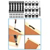 LIKENNY Wall Hooks, Frame Hanging Hardware, Triangle Hanger, Hanging Hardware,