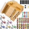 37 Pcs Skate Park Kit Finger Skateboard Ramp Fingerboard Skatepark