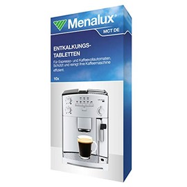 Menalux MCT DE Reinigungstabletten für Espresso-Kaffeevollautomaten, 10 Stück