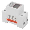 LCD Digital Electricity Meter Single Phase 2 Pin DIN Rail