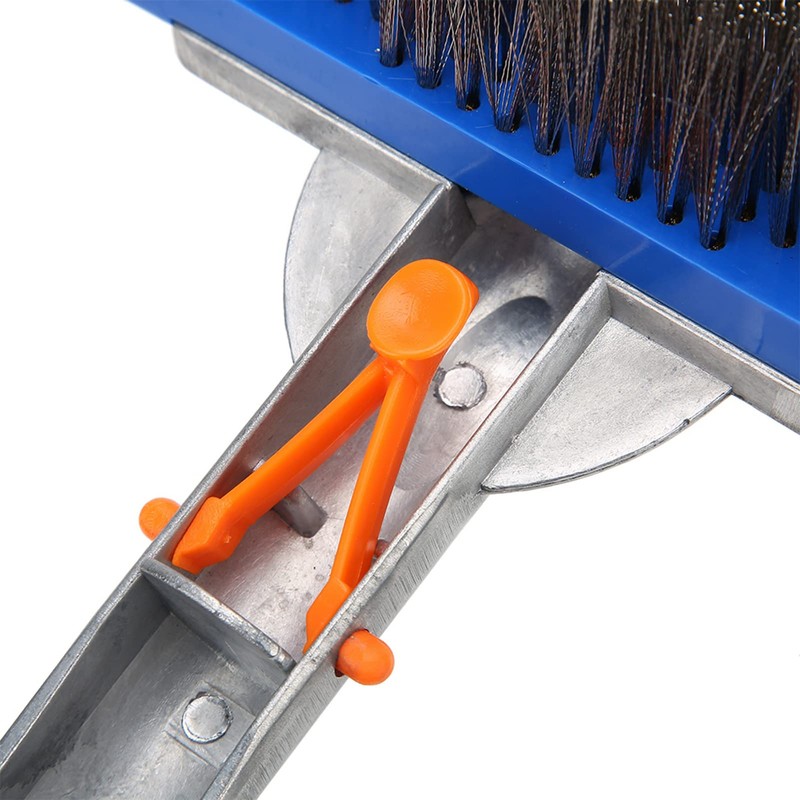 Swimming Pool Stainless Steel Brush, 5.5in, Easy to Glide, Easy