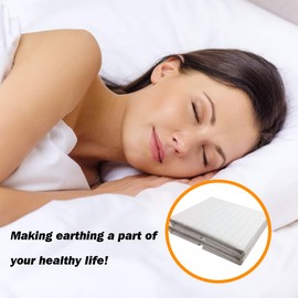 Grounding Mat Conductive Grounding sheet for Better Sleep,Reduce Pain and Inflammation, Reconnect to the Earth Recovery