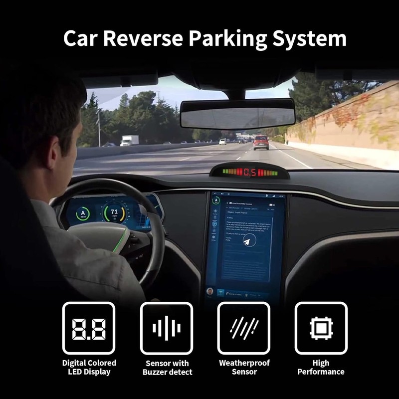 Car Reverse Backup Sensor – Universal Parking Sensors for Car