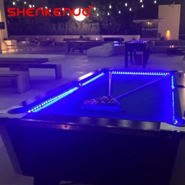 SHENKENUO NEW 5M Bar Billiard Pool Table Bumper Lights LED RGB Color Changing