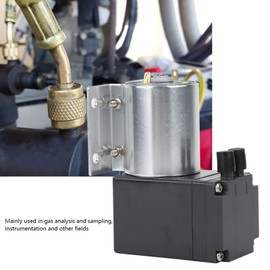 DC 12V/24V Mini Vacuum Pump, 10W 15L/min Electric Portable Air Pump with Holder, Negative Pressure Suction Pumping Air Compressor Diaphragm Pump for DIY Projects & Gas Analysis Sampling(24V)