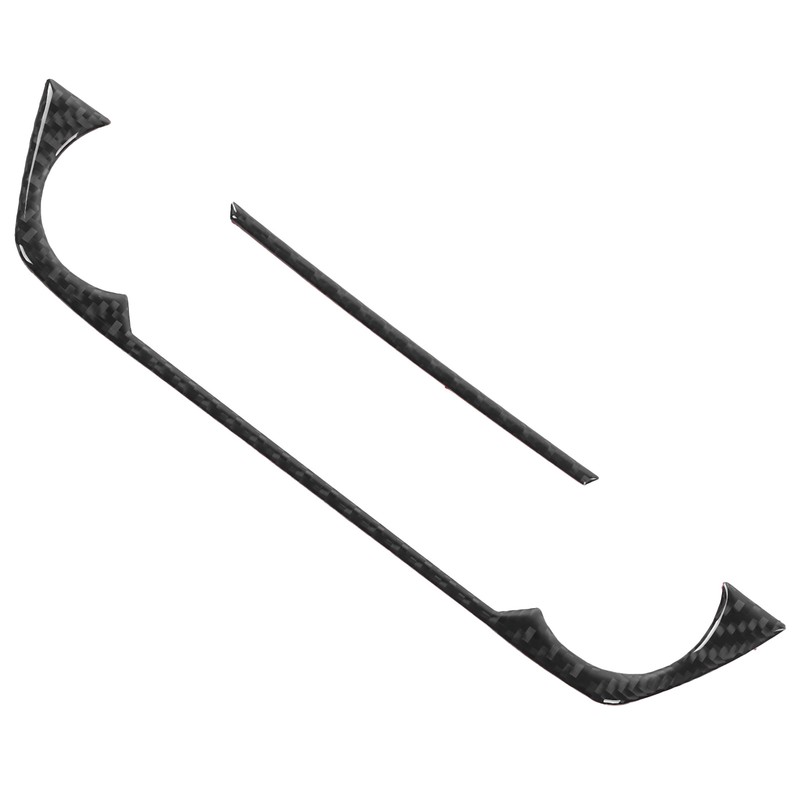 Air Conditioning Switch Trim Carbon Fiber Interior Decoration Fit for