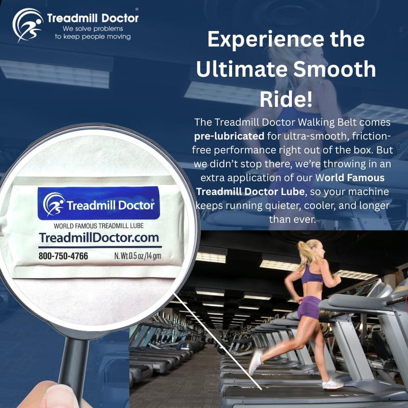 Treadmill Doctor Proform Crosswalk 395 Treadmill Running Belt Model# 248330