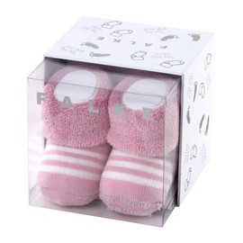 FALKE Striped Newborn Socks B So, Unisex Baby Socks (Erstlingsringel B So) - Pink (Thulit 8663) Striped, size: 62-68