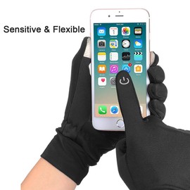 Touch Screen Gloves,Lightweight Running Warm Gloves,Outdoor Anti-Slip Windproof Sports Gloves for Men Women