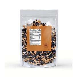 Unpretentious Shredded Wood Ear Mushrooms, 8 oz Dried Black Fungus, Crunchy Texture & Mild Flavor