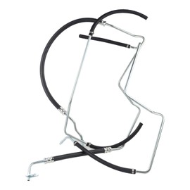 MUCO New Power Steering Pressure Return Hose Assembly 92081 92222 92378 Kit Set 3pc for 9-7x Bravada Ascender Jimmy Envoy XL Trailblazer EXT Rainier 2002 2003 2004 2005 2006 2007 2008 2009