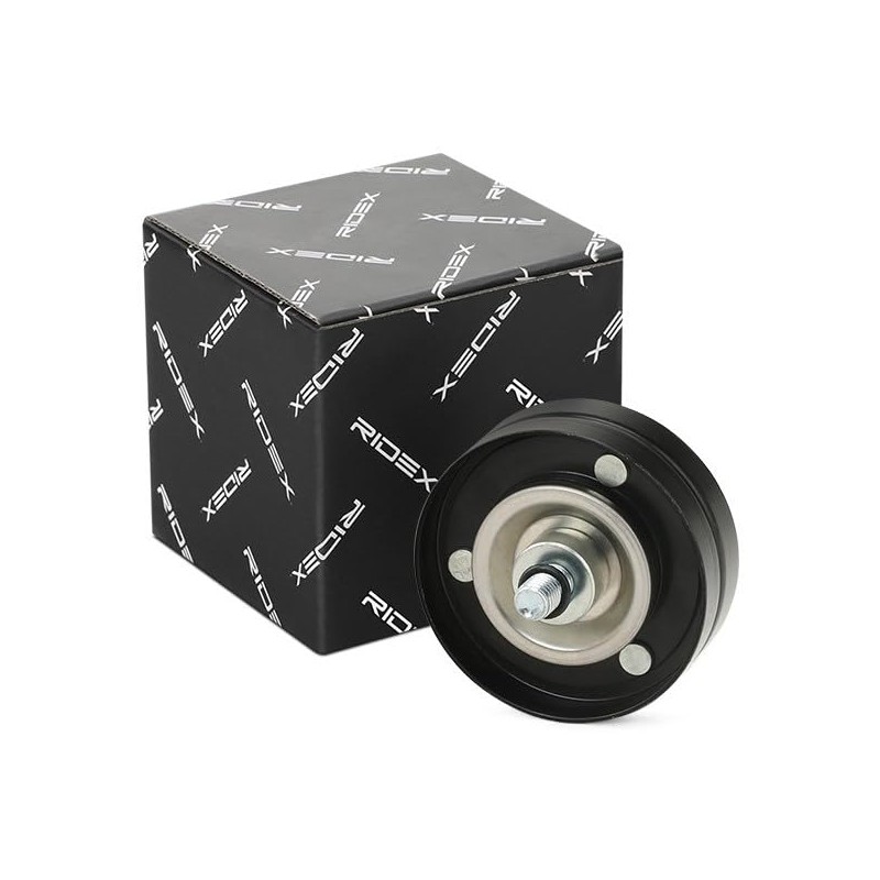 RIDEX 312D0034 Deflection / Guide Pulley V-Ribbed Belt 26 mm