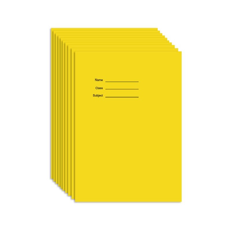 9" x 7" - 10mm Lined Tinted Paper - Exercise