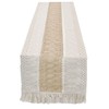 Time to Sparkle 30X280CM Natural Cotton Linen Table Runner with