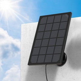 GlobalEyeNet RoboView 3W Solar Panel CCTV Camera IP Camera 5V