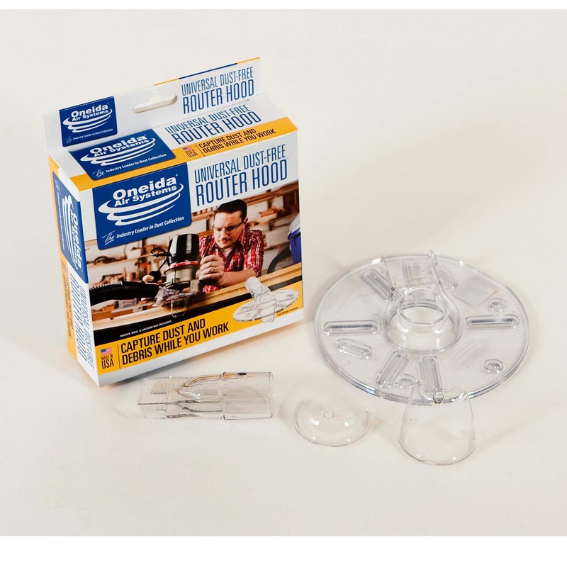 ONEIDA AIR SYSTEMS Universal Dust-Free Router Hood