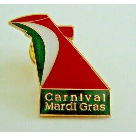 CARNIVAL CRUISE LINES MARDI GRAS LAPEL HAT PIN