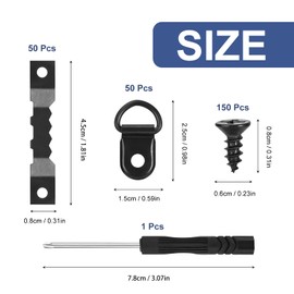 MumdoYAL Fixings for pictures, picture hooks and picture hanger set for nailing, sturdy picture frame hangers for your home