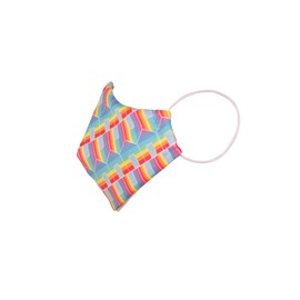 TotsBots Reusable Adult 2 Pack Face Masks - Washable Soft Cloth Face Mask Protection With 2 Layers, 24 x 13.5 cm, Multicolour, 0.026 kg