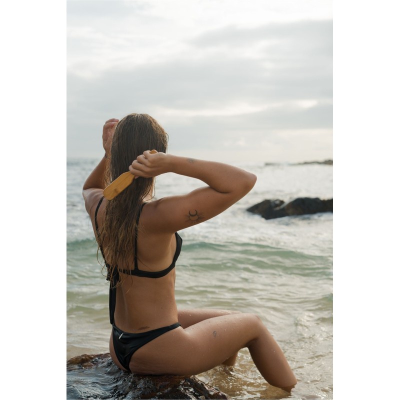 The Bamboovement Bamboo Detangling Brush