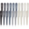 20 Pcs Honoson Sanding Sticks for Plastic Models Polishing Sticks