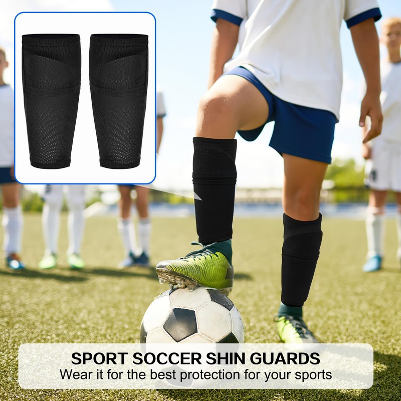 TAGVO Children's Football Shin Pads with Optimised Pocket