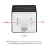KIMISS 12V 24V 3-PIN LED ajustable Flasher Relé Intermitente intermitente