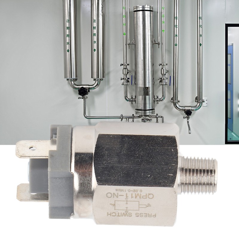 Adjustable Air Pressure Switch Normally Open QPM11‑NO Switch G1/4in IP54