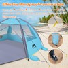 Happy Travel Beach Tent, UPF 50+ UV Protection Sun Shade