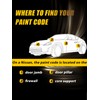 Black/Magnetic Black Pearl(G41) Touch Up Paint Compatible with Nissan, Exact