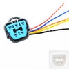 1PCS 5Pin 12VDC Electric Fuel Pumps Harness Connector Plug Compatible