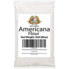 Antimo Caputo Americana Pizzeria Flour Great for Conventional Ovens, 72 Ounce (4.5 Pound Bag) Repack