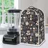 Poceacles Coffee Pattern Blender Covers for Kitchen Compatible with Food