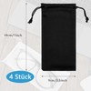HSYTEK Soft Glasses Case, black