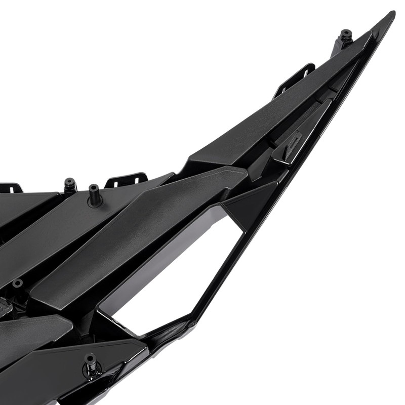 HECASA Front Grille Compatible with 2021-2023 Hyundai Elantra without Adaptive