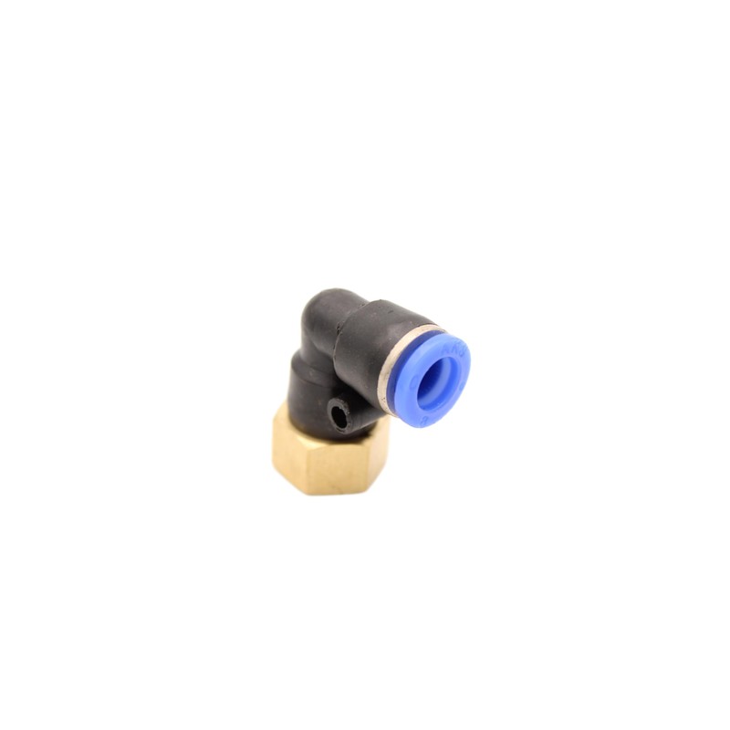 Pneumatic Angle Plug Fitting 90° with Internal Thread 1/4 Inch