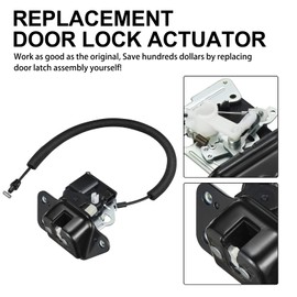Tailgate Latch Assembly Trunk Lid Actuator 4589243AA Liftgate Latch Lock Compatible for Dodge 2008-2020 Grand Caravan, 2009-2020 Journey, Chrysler: 2008-2016 Town & Country