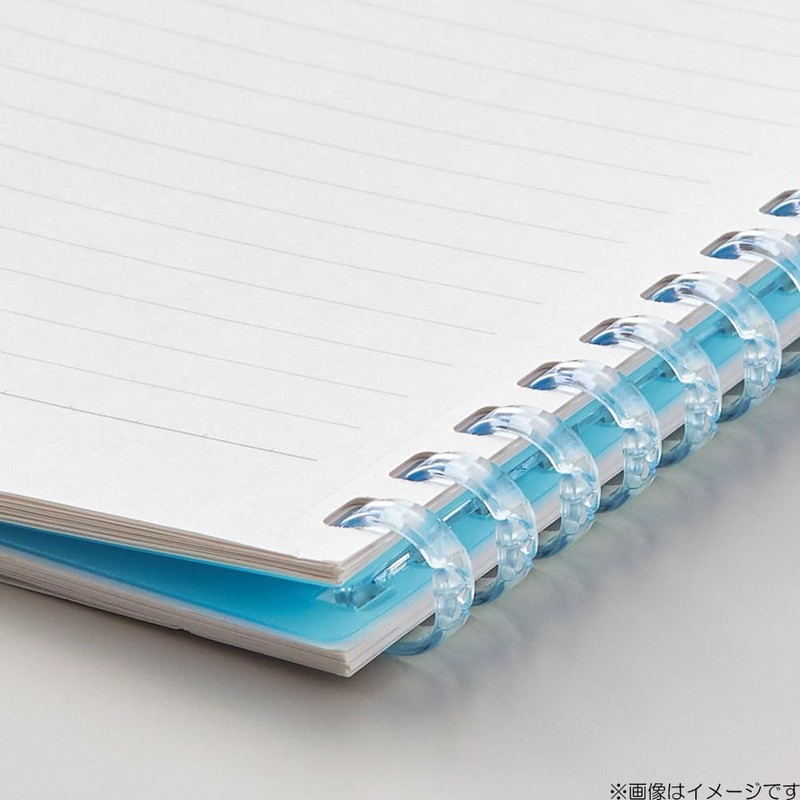 Lihit Lab Open Ring Notebook, Semi B5, Green N2725-7