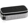 BRUNNEN 1049249010 Pencil Case, Light Grey, Black
