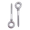 Pack of 2 Eye Bolts with Wood Thread, Diameter 8
