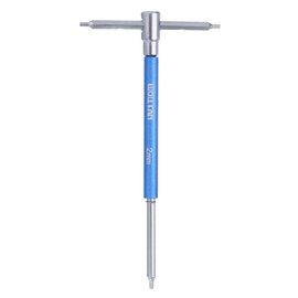 sourcing map Sliding T-Handle Hex Key Wrench Set 2mm Metric 3-Way Free Sliding Handle Sleeves for Home Repair