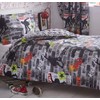 Kidz Club Teenagers Single Duvet Pillowcase Bed Cool Skateboards and