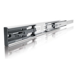 Soft Close Drawer Slide Ball bearing Runner Full Extension 1 Pair (1 Pair - 250mm)